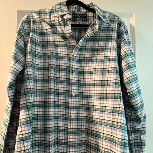 Ralph Lauren Custom Fit Button Down - Picture 1 of 3
